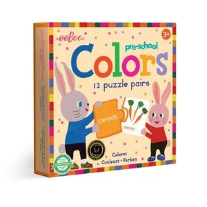 Eeboo Preschool Puzzle Pairs